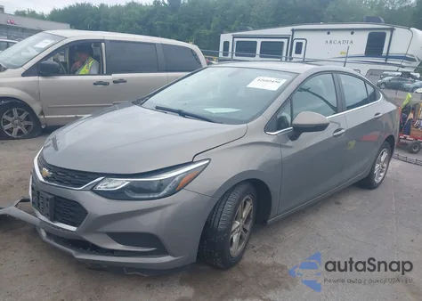 2018 Chevrolet Cruze Lt Auto из США, поврежденный, VIN 1G1BE5SM9J7179096